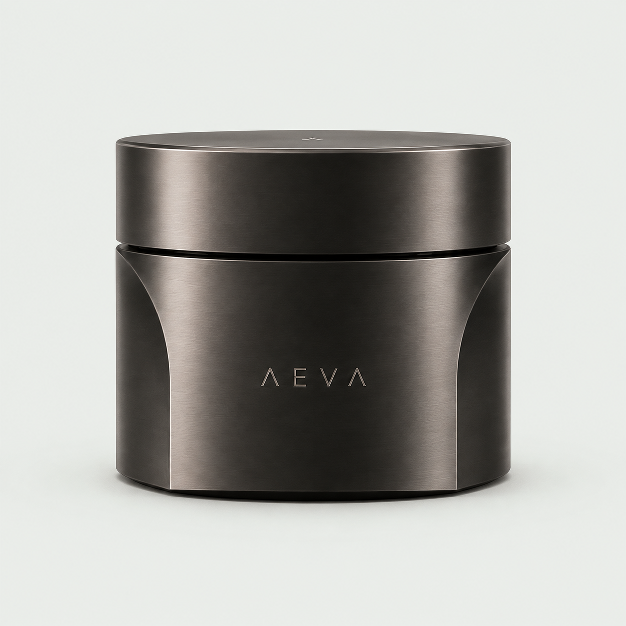 The AEVA creatine jar in graphite